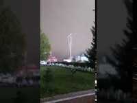 Kazakhstan: Storm plunge city into darkness 