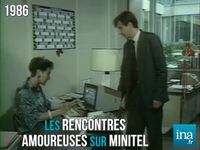 Avant Tinder, il y avait le Minitel