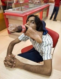 Boire un coca tranquille