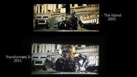 Transformers 3 Vs .The Island
