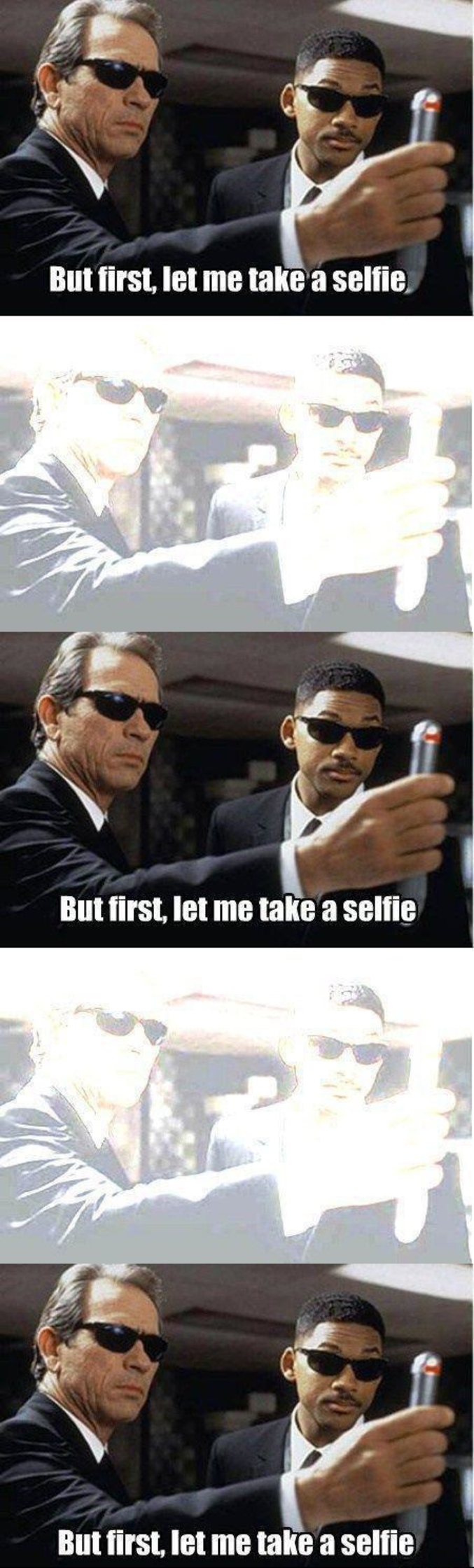 Prendre un selfie.
Prendre un selfie.
Prendre un selfie.