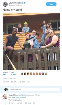 On cherche un nom de groupe