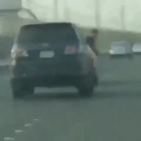 Road rage idiot