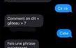 Je me tâte pour un cadeau..