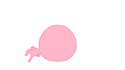 Qu'est-ce qui est rond et rose ?