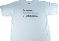 T-shirt pour pro-linux