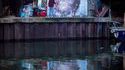 Graffiti sur un quai
