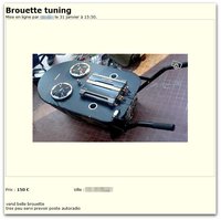 Brouette tuning