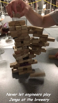 Ne jamais confier un jeu de Jenga à un ingénieur
