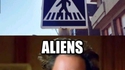 Attention passage d'aliens