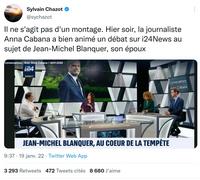 Quand la journaliste Anna Cabana anime un débat sur Jean Michel Blanquer... son mari...