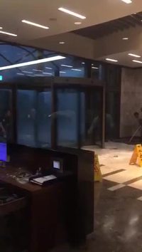 Une porte tournante dans la tempête