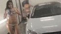 Lavage auto sexy 