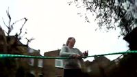 Une caméra sur un cerceau de hula-hoop 