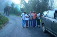Photo souvenir entre potes
