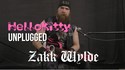 Zakk Wylde jouant du Black Sabbath (sur une gratte Hello Kitty...)