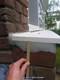 Bah,  tu compenses avec du silicone !