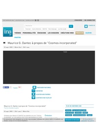 Maurice G. Dantec est mort 