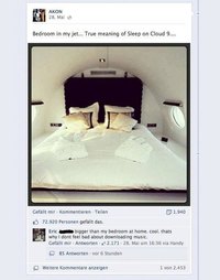 Ma chambre dans mon jet privé
