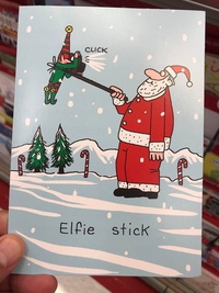 Après le stick à selfies, nous entrons dans la période de l' elfie stick