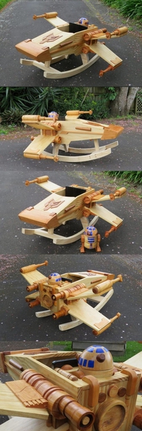 X-wing à bascule
