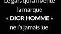 Dior homme