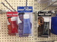 Tubes de peinture pour corps