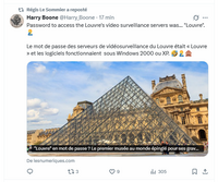Sécurité renforcée au Louvre