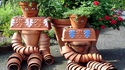 Personnages en pots
