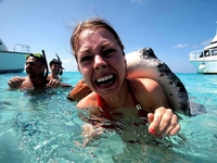 Kan tu n'es pas trop contente de marquer l'arrêt...