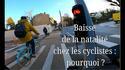 vidéo ironique sur les cyclistes, parodie des infos tv (voix off en français)