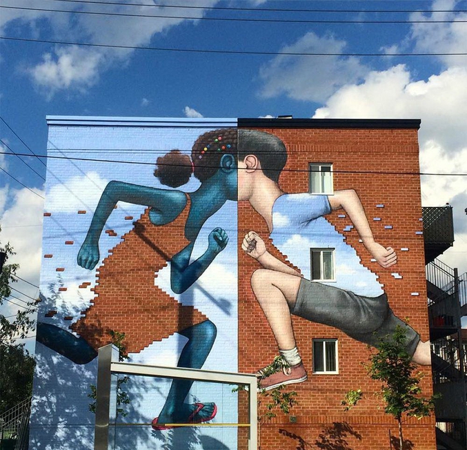 Murale réalisée à Montréal par l'artiste français Julien "Seth" Malland

http://www.mumtl.org/projets/seth-2015/