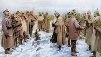 Fraternisation de Noël sur le front germano-russe en 1914