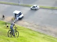 Une descente dangereuse