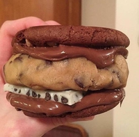 Sandwish au chocolat