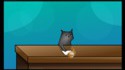 Un chat au bar
