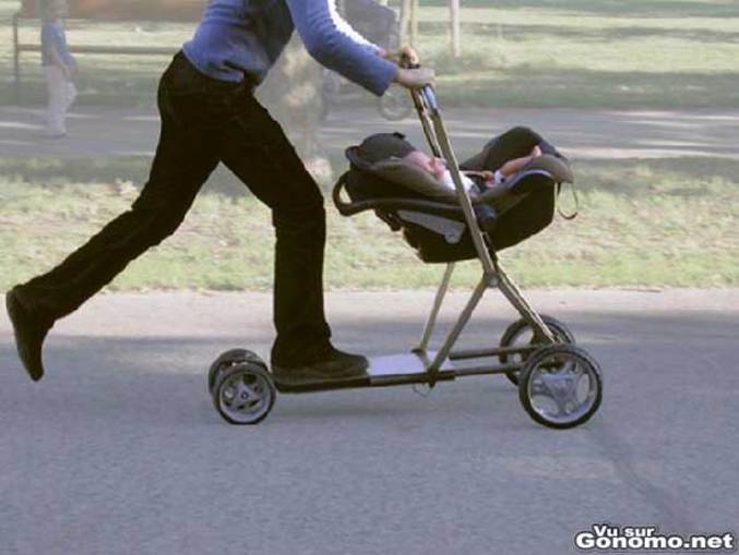 Ou faire du sport avec un enfant.