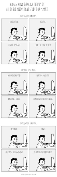 Comment les E.T nous perçoivent