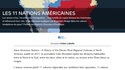 Les 11 nations d'Amérique du Nord