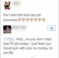 Demain, un boulot de merde