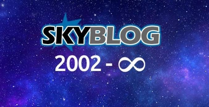 Les derniers moments de gêne de notre adolescence vont disparaître. Skyblog sera mis hors ligne ce 21 août. J'en avais commencé un adolescent. Je m'en servais ensuite comme un hébergeur d'image pour les forums que je fréquentais.
Lâchez vos coms! Et votre vieux blog (s'il existe toujours)!