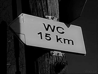 Faut pas avoir une envie pressante...