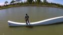 Wakeboard vue aérienne