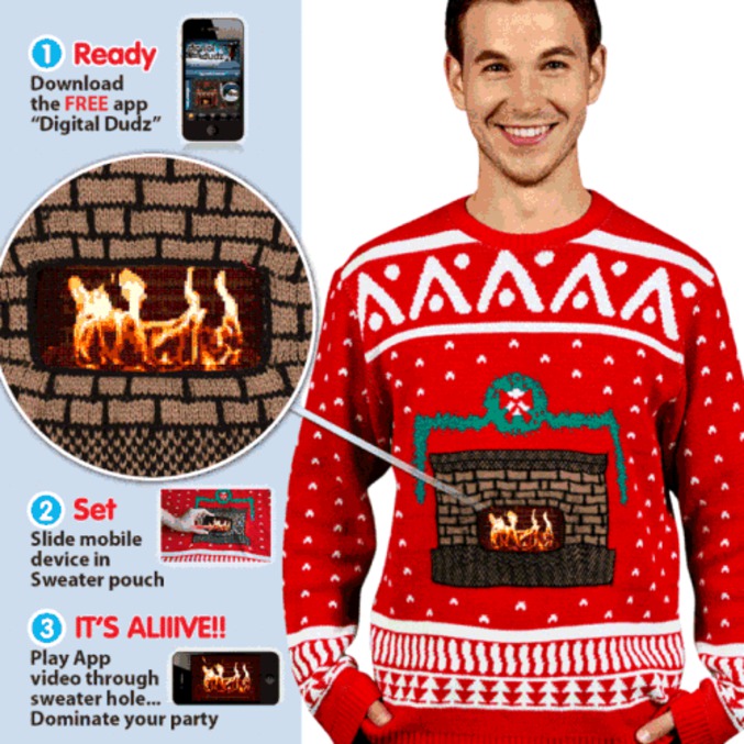 Un pull de Noël bien chaud