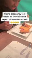 Cacher un test de grossesse dans sa nourriture 