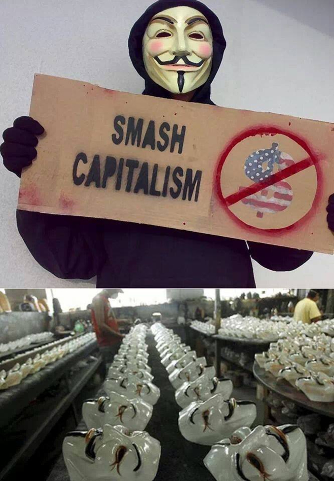 Anonymous vs Capitalisme