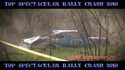 Crashs spectaculaires en rallye 2010