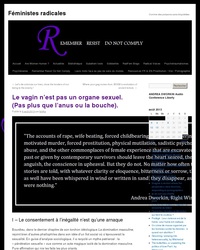 Le vagin n’est pas un organe sexuel