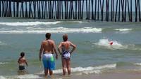 Intervention de sauveteur des mers
