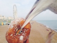 Le beignet de la mouette